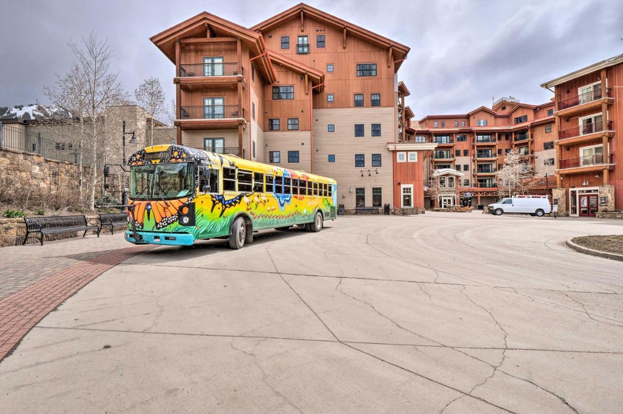 Idyllic Grand Lodge Condo Steps To The Cb Lifts! Mount Crested Butte المظهر الخارجي الصورة